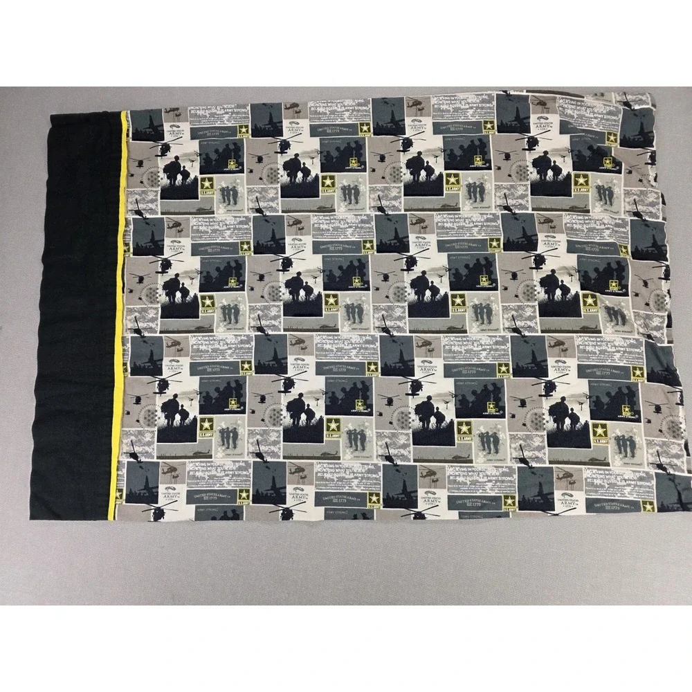 Set of Two US Army Pillow cases Standard Helicopters
